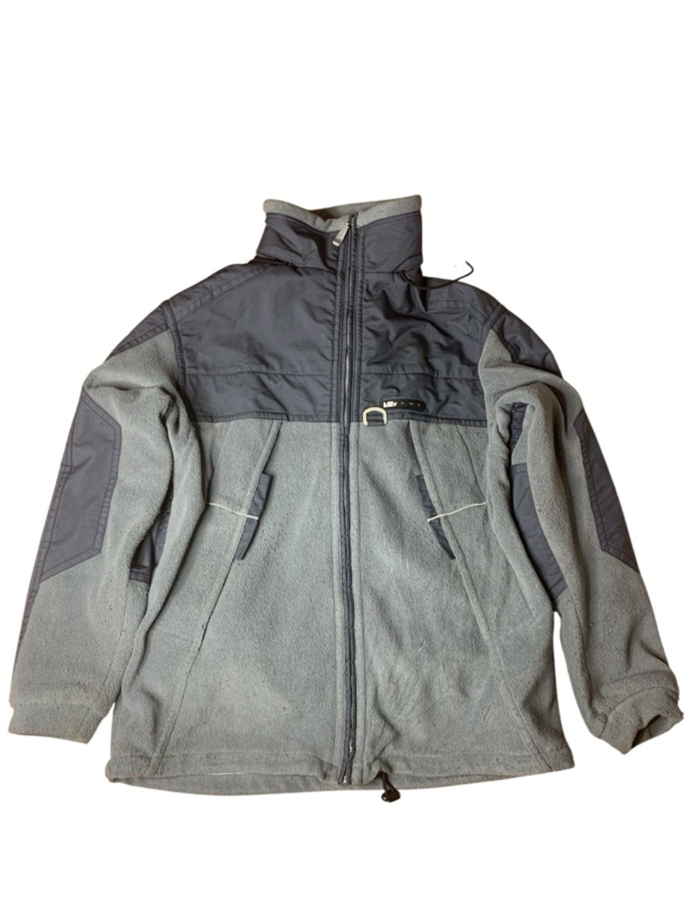 Vintage KILLY Technical Equipment Men’s Ski Fleece Jacket - Large - Grey/Navy
